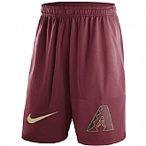 Men's Arizona Diamondbacks Nike Red Dry Fly Shorts,baseball caps,new era cap wholesale,wholesale hats